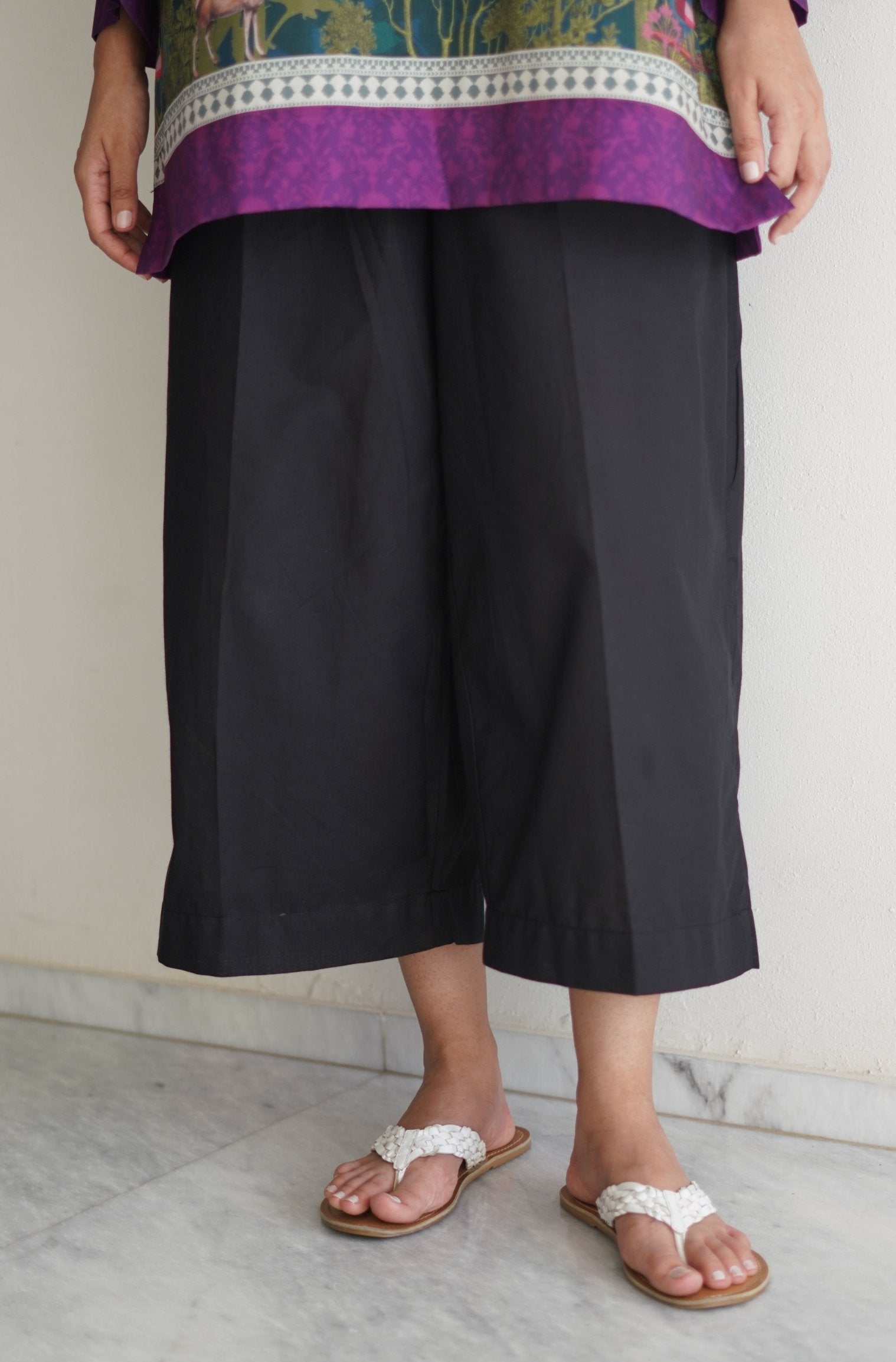 Culotte Pants - Black