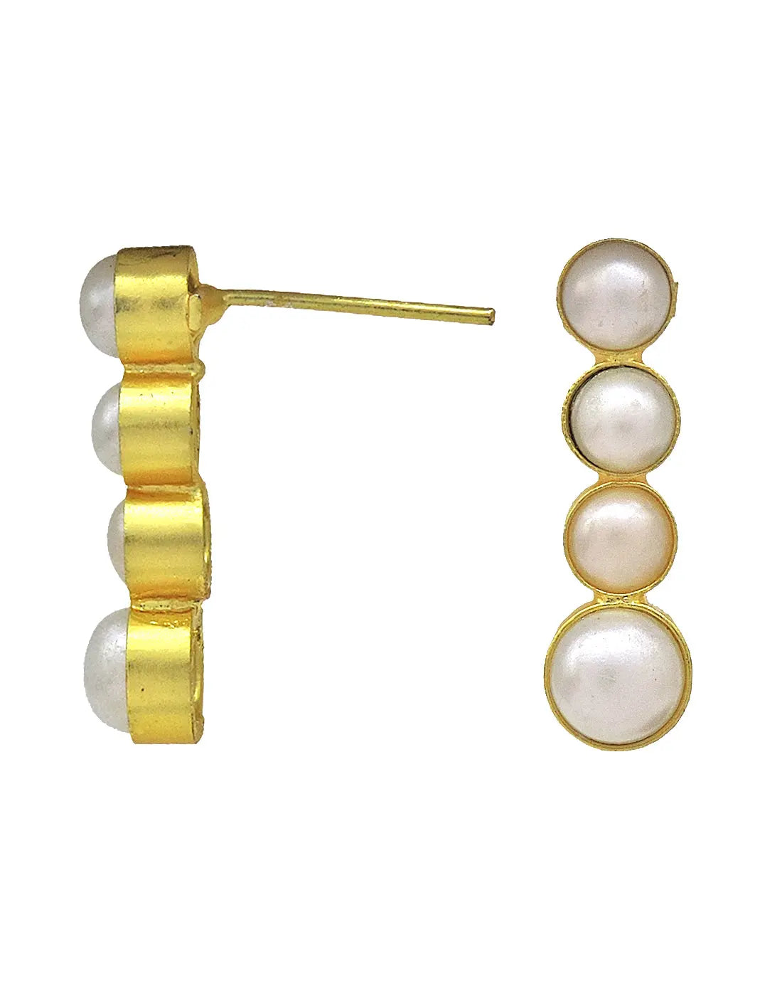Pearl Quad Earrings
