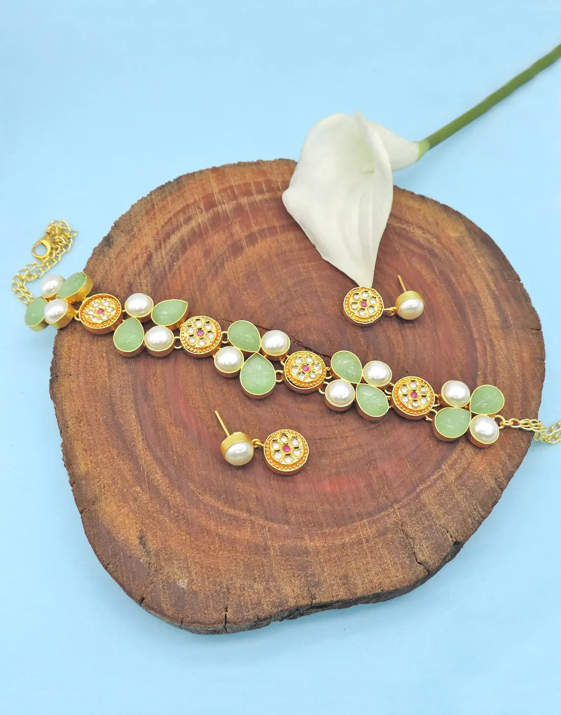 Penelope Earrings and Necklace