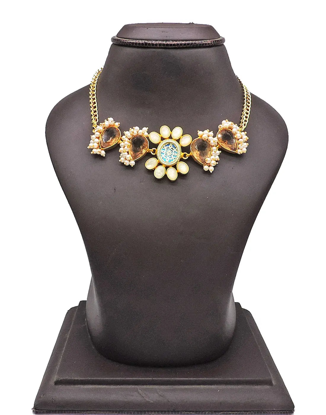 Round Flower Necklace
