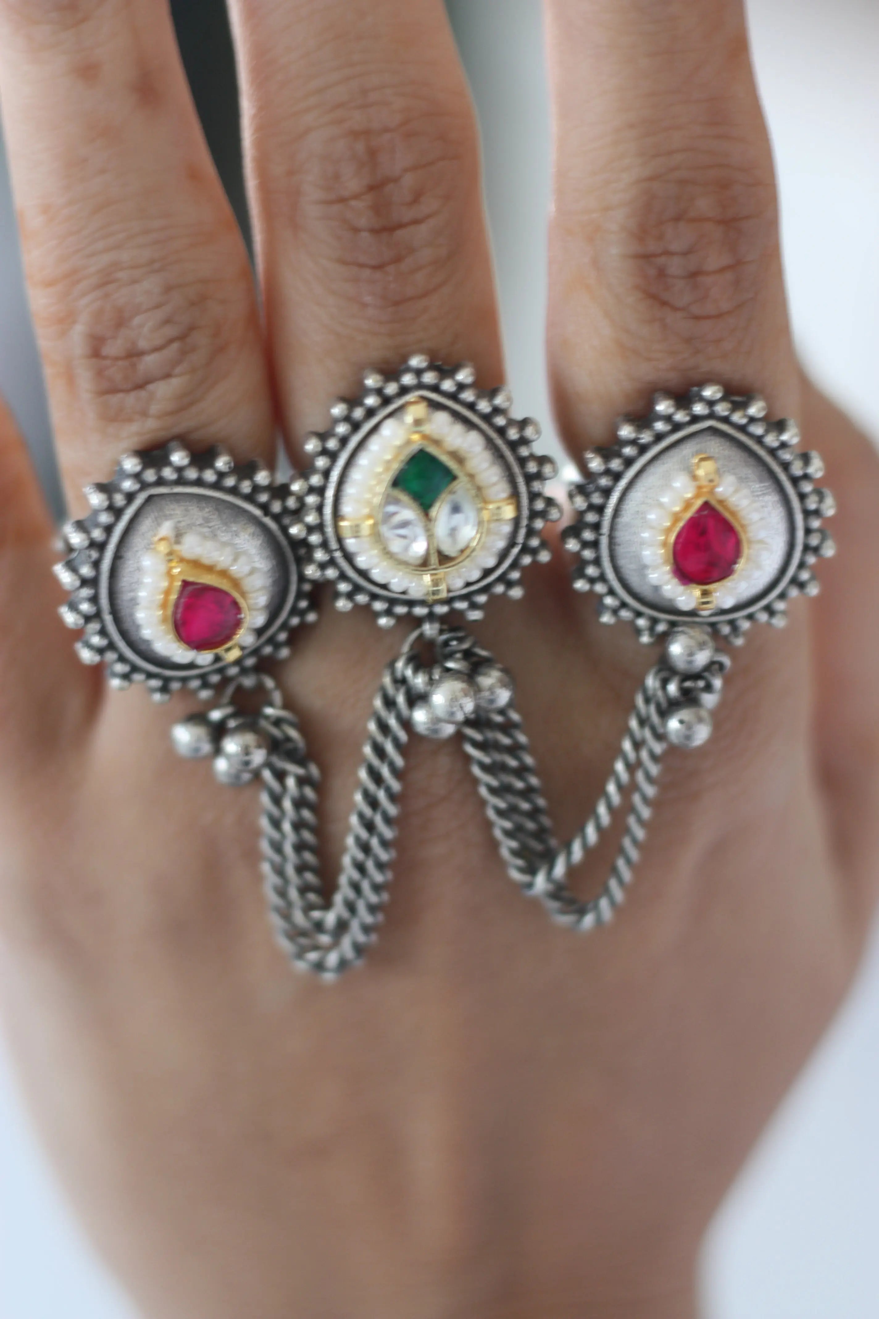 Shringaar-Trayi Rings