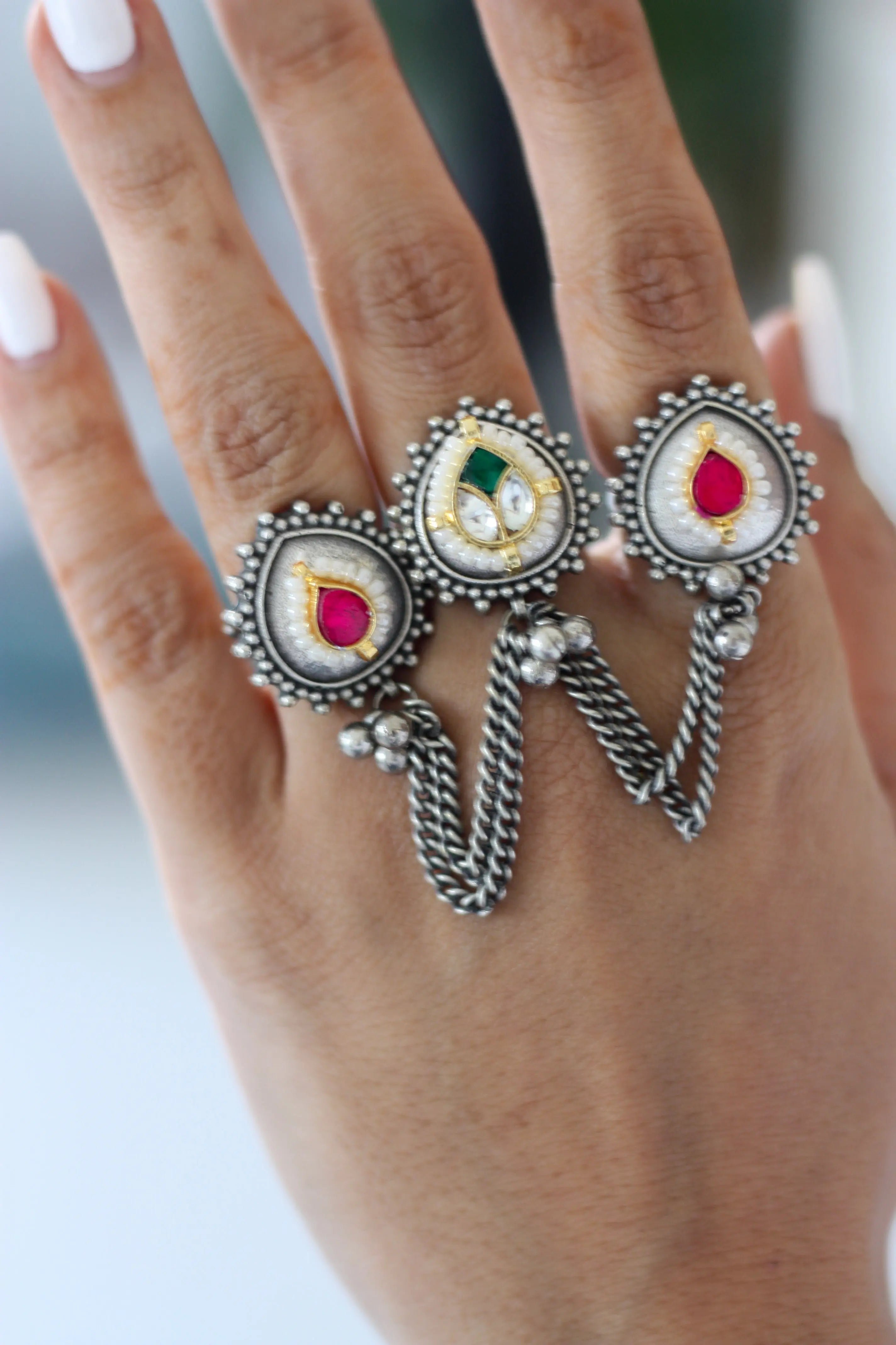 Shringaar-Trayi Rings