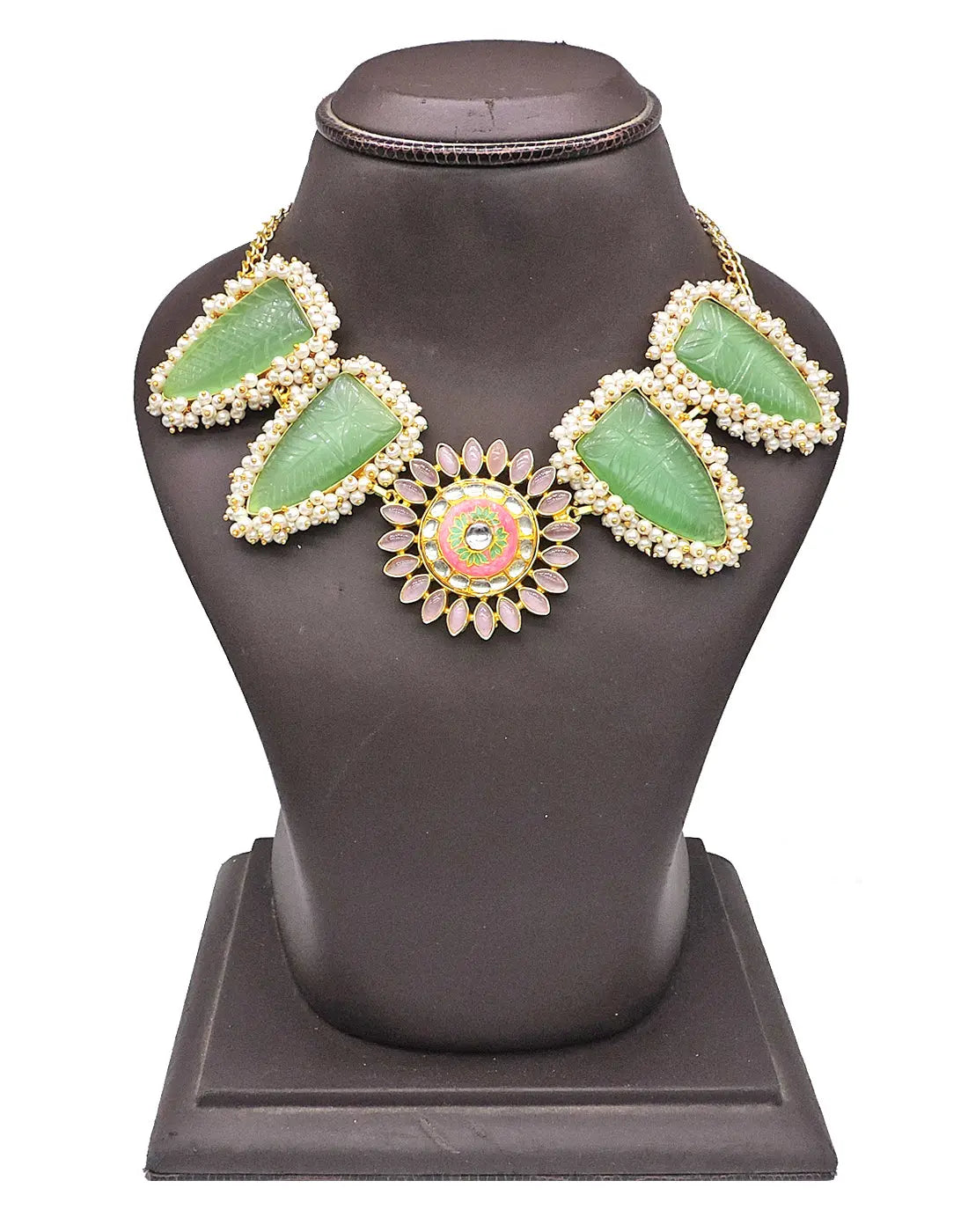 Sunflower Kundan Necklace