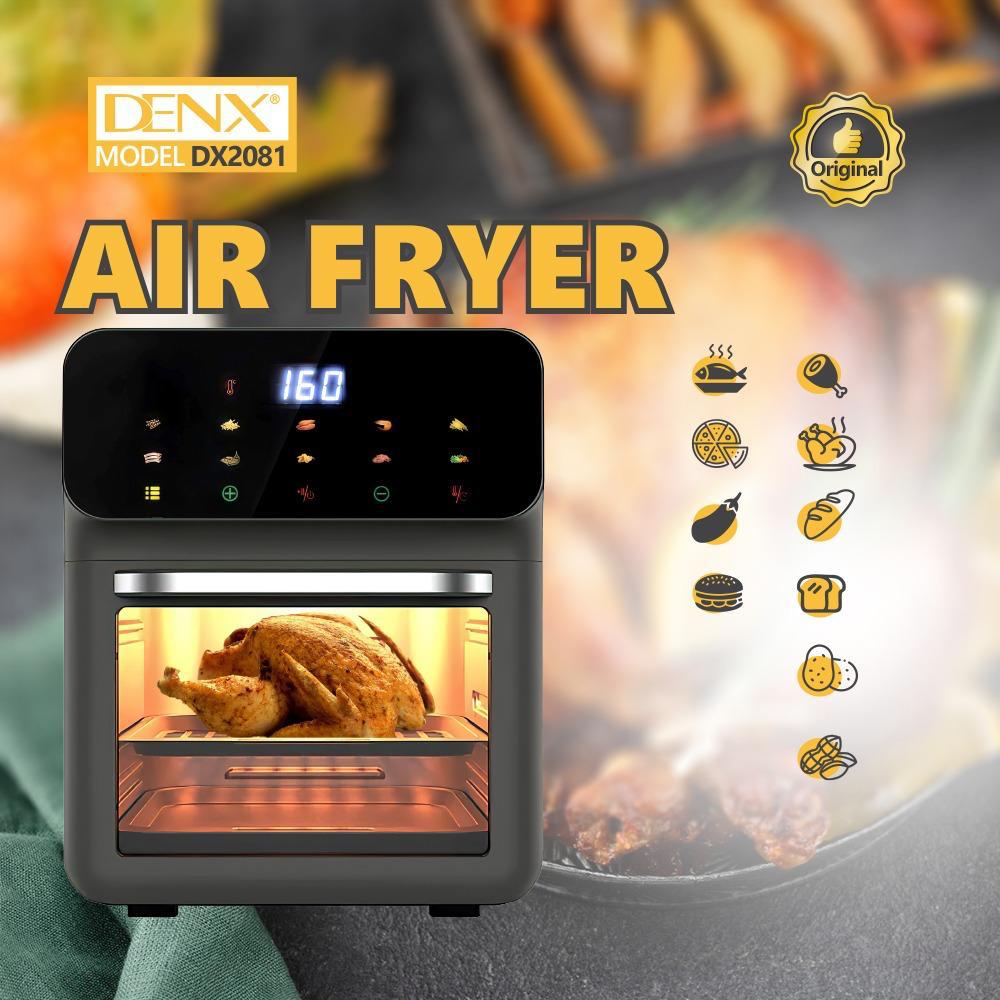 DENX DX2081 Air Fryer – 1350W, 12L Capacity