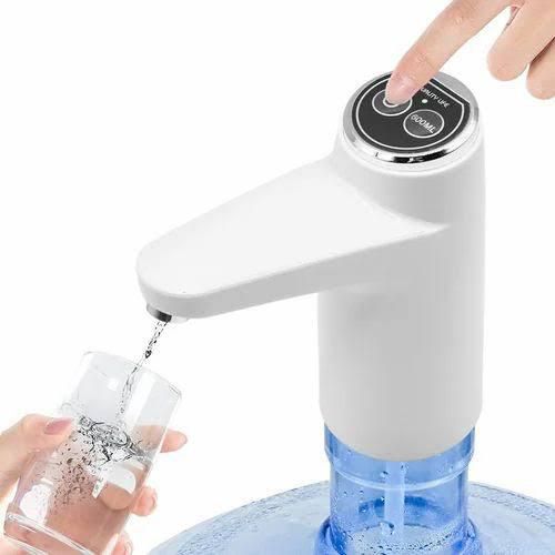 Touch Intelligent Electric Water Pump | USB Rechargeable Automatic Dispenser for Water Bottles & Gallons