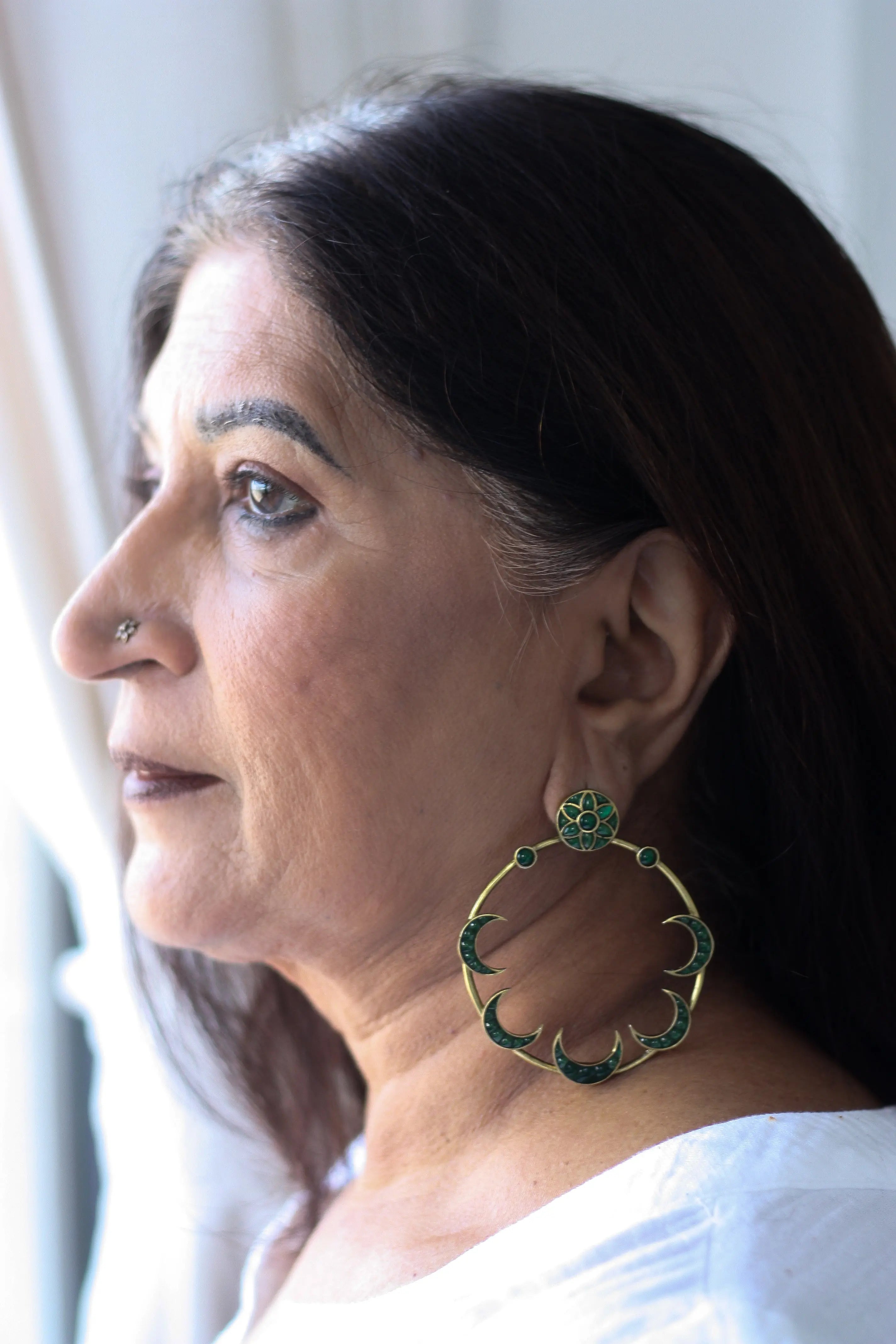 Chandra-Mandala Hoops