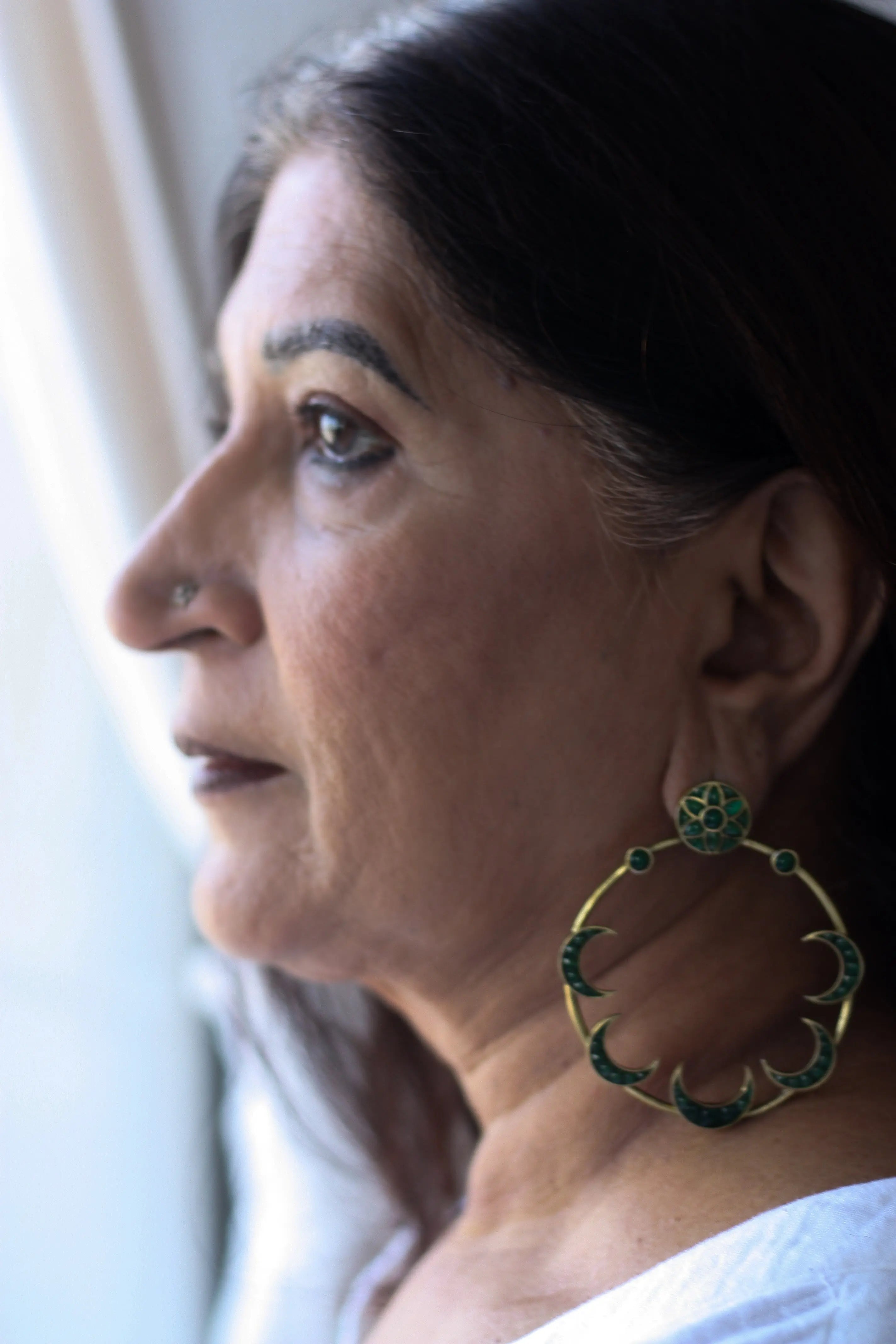 Chandra-Mandala Hoops