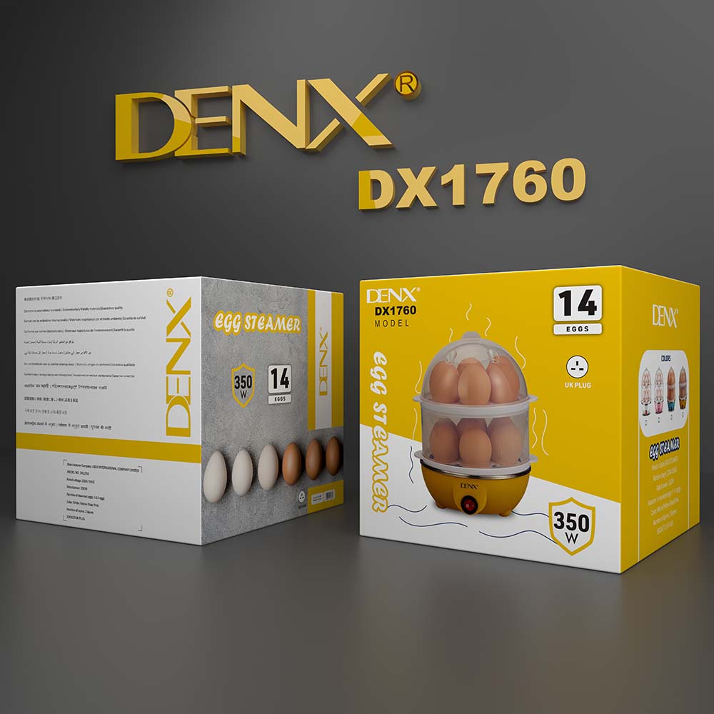 DENX  Automatic Egg Boiler, 350 watts, capacity 14 eggs DX1760