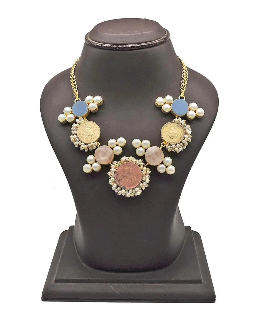 Padra Necklace (Blue Onyx)