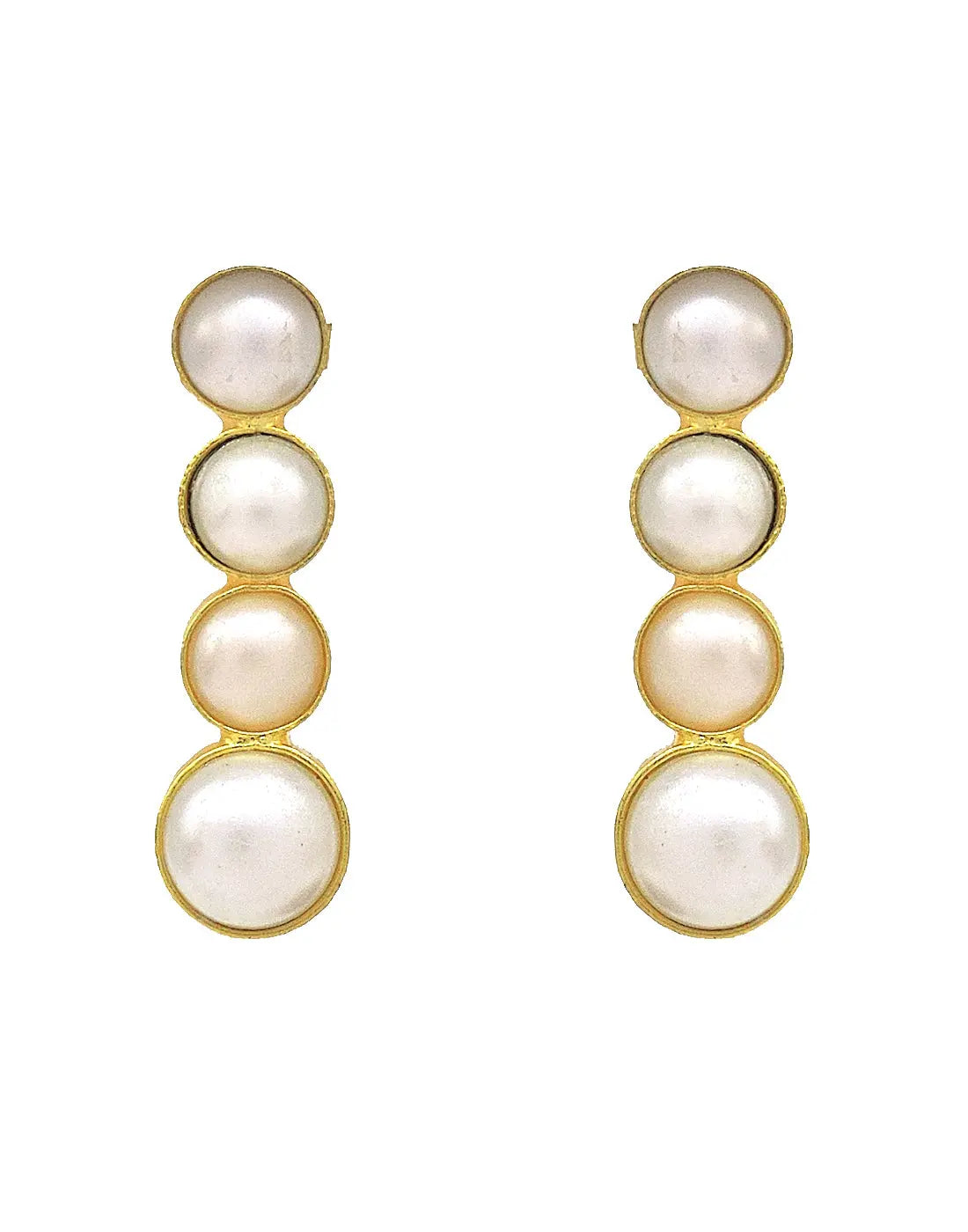 Pearl Quad Earrings
