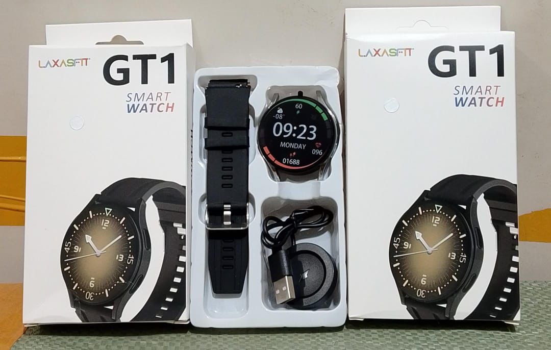 Laxasfit GT1 Smartwatch | Fitness Tracker with Heart Rate, Sports Modes & Notifications
